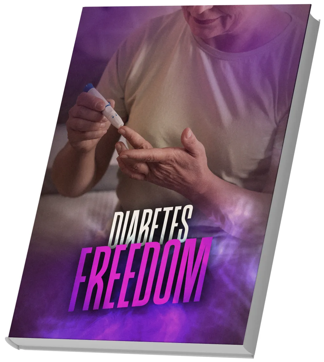 Diabetes Freedom e-book cover digital access guide ke saath.