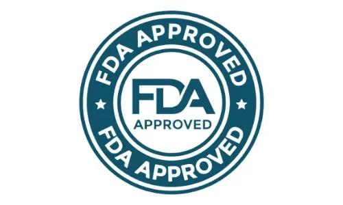 FDA registered facility quality approved seal for Glycobalance supplement.
