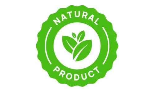 100% natural product certification seal for Glycobalance supplement.